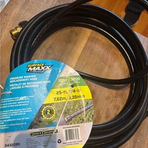 Black Pressure Washer Replacement Hose